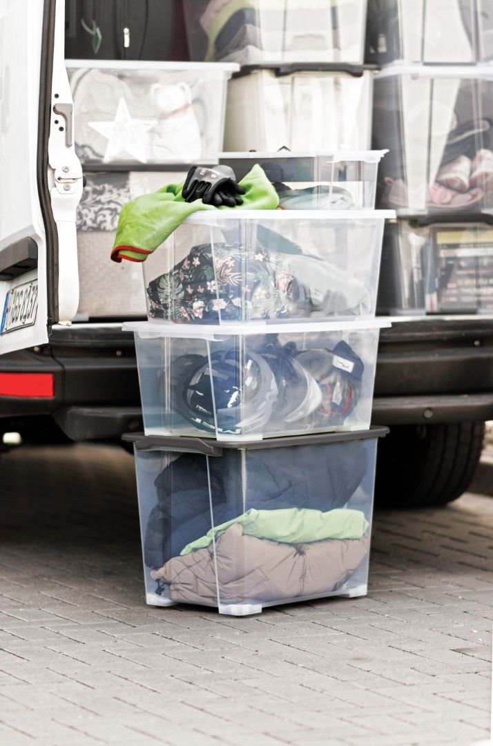 Rotho Box m. Rädern 65 l EVO SAFE