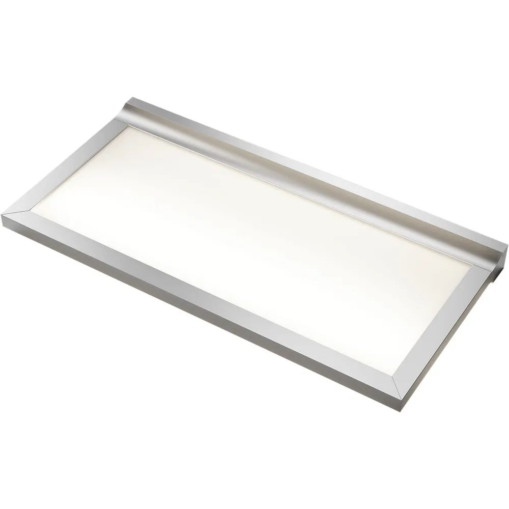 L&S Tablarleuchte Paper Shelf 600 mm alufarbig