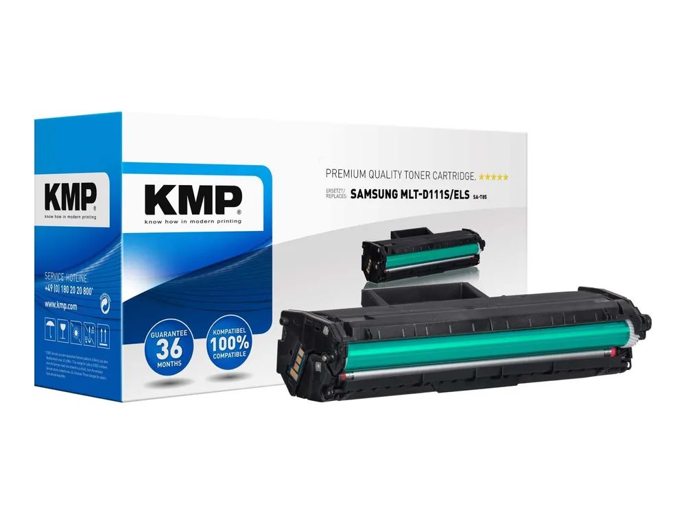 KMP SA-T85 - 50 g - Schwarz - kompatibel - Tonerpatrone (Alternative zu: Samsung MLT-D111S)