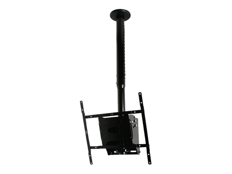 B-TECH BT8426 - Befestigungskit (Deckenmontage) - ausziehbar - für LCD-Display - Schwarz - Bildschirmgröße: 38.1-106.7 cm (15"-42")