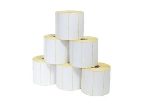 Zebra Z-Select 2000T - Matt - permanenter Acrylklebstoff - beschichtet - perforiert - 6,3 mil - weiß - 51 x 102 mm 16440 Etikett(en) (12 Rolle(n)