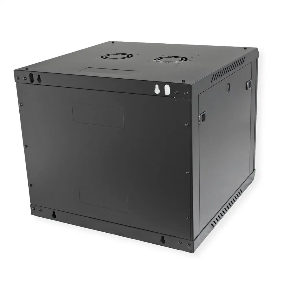 ROLINE 19-Zoll Wandgehäuse Basic Plus 9HE, 600x600 BxT schwarz