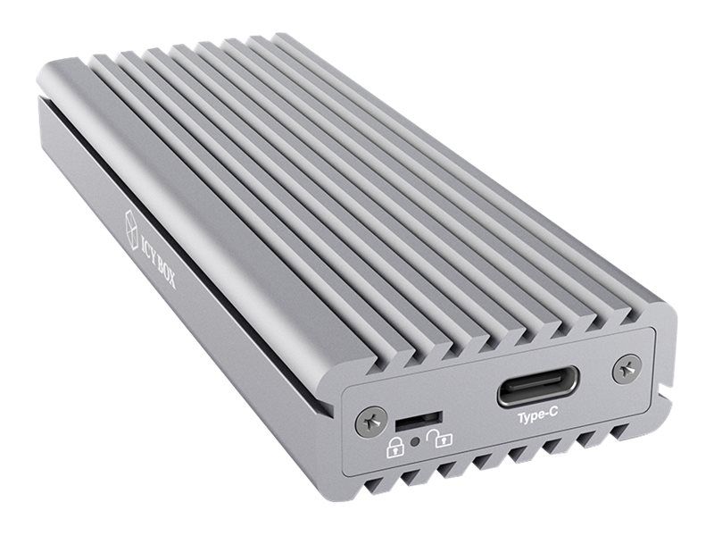 ICY BOX IB-1817Ma-C31 - Speichergehäuse mit Datenanzeige - M.2 - M.2 NVMe Card - USB 3.1 (Gen 2)