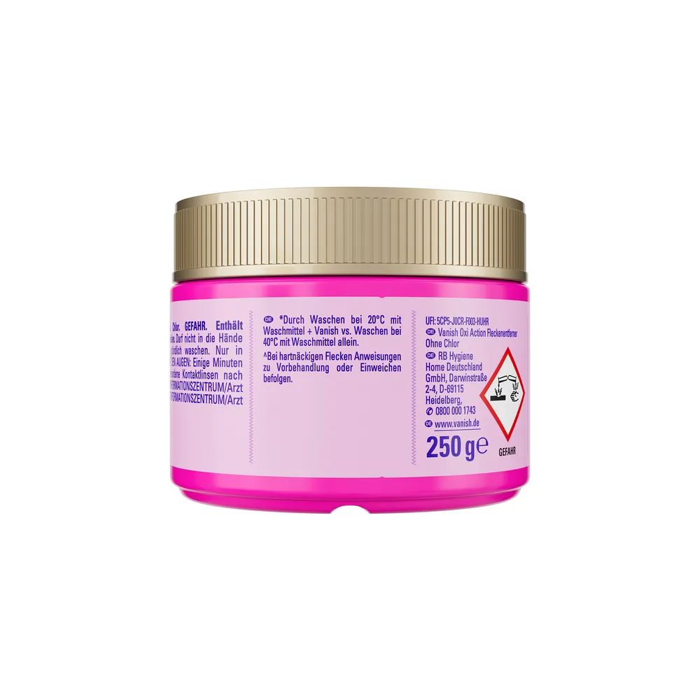 Vanish Oxi Action Wäsche Booster Pulver 250g        