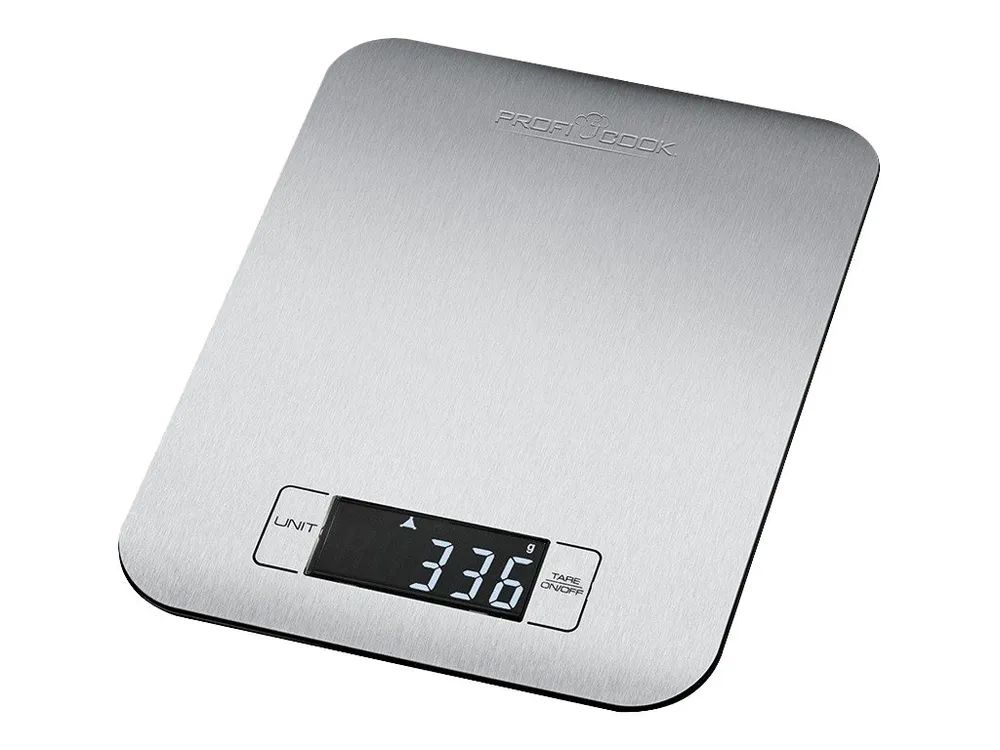 Clatronic ProfiCook PC-KW 1061 - Küchenwaage - Edelstahl/Schwarz