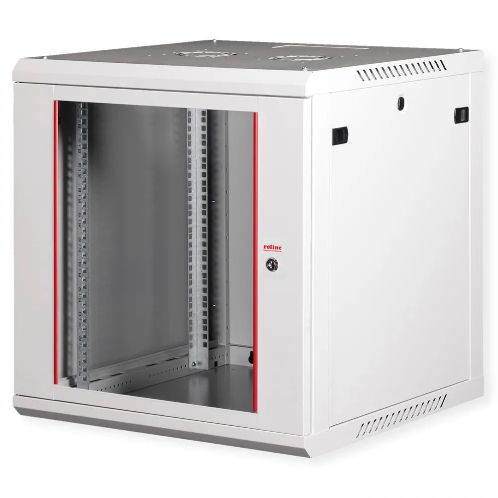 ROLINE 19-Zoll Wandgehäuse Basic Plus 12HE, 600x600 BxT grau