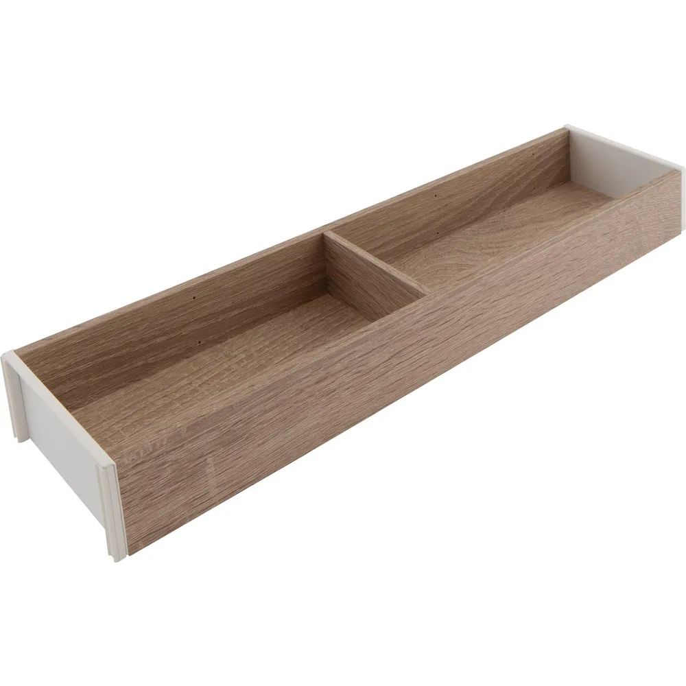 BLUM AMBIA-LINE Schubkastenrahmen schmal, NL550mm, B100mm, Bardolino Eiche