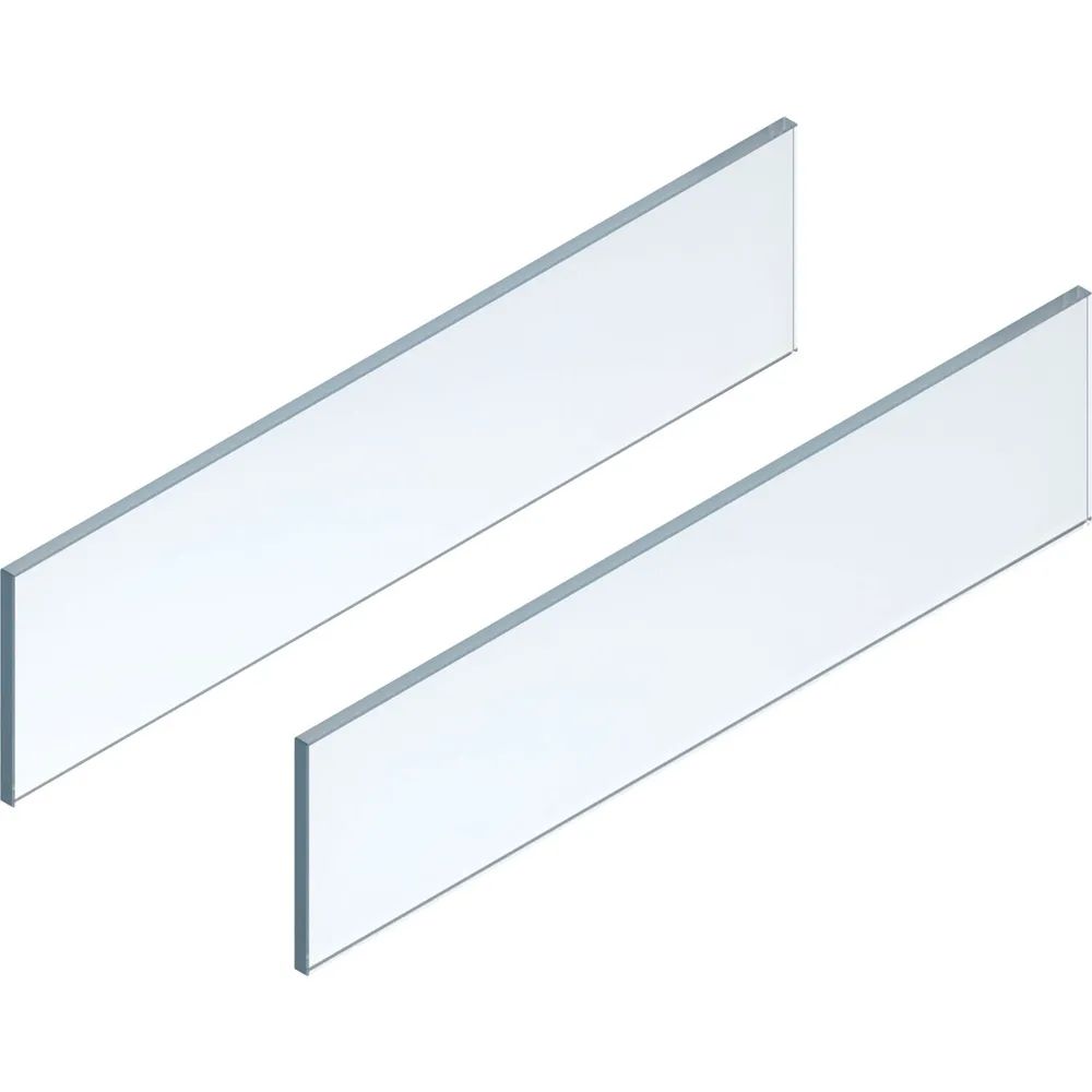 BLUM LEGRABOX free Einschubelement Seite, NL 650 mm, Glas klar