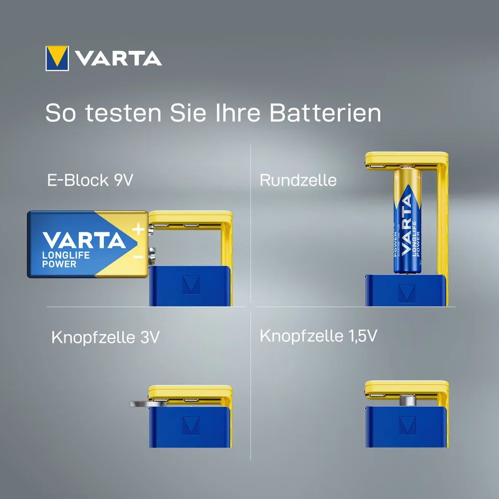 VARTA LCD Battery Tester