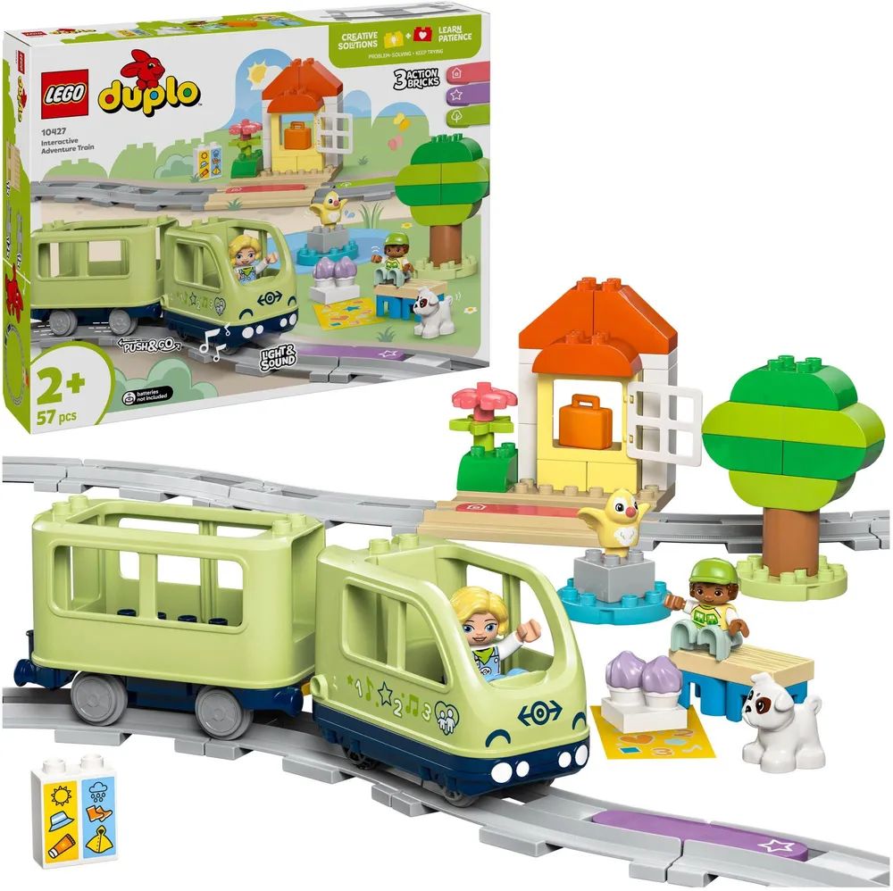 LEGO DUPLO Interaktive Abenteuer-Eisenbahn 10427