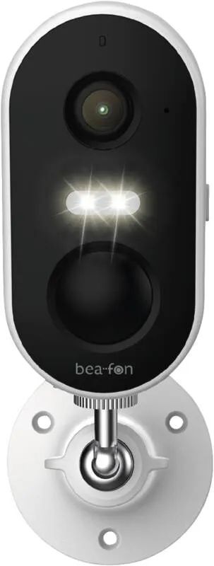 Beafon SAFER 2L - Schwenkbare IP65 Outdoor Kamera mit Akku und LED