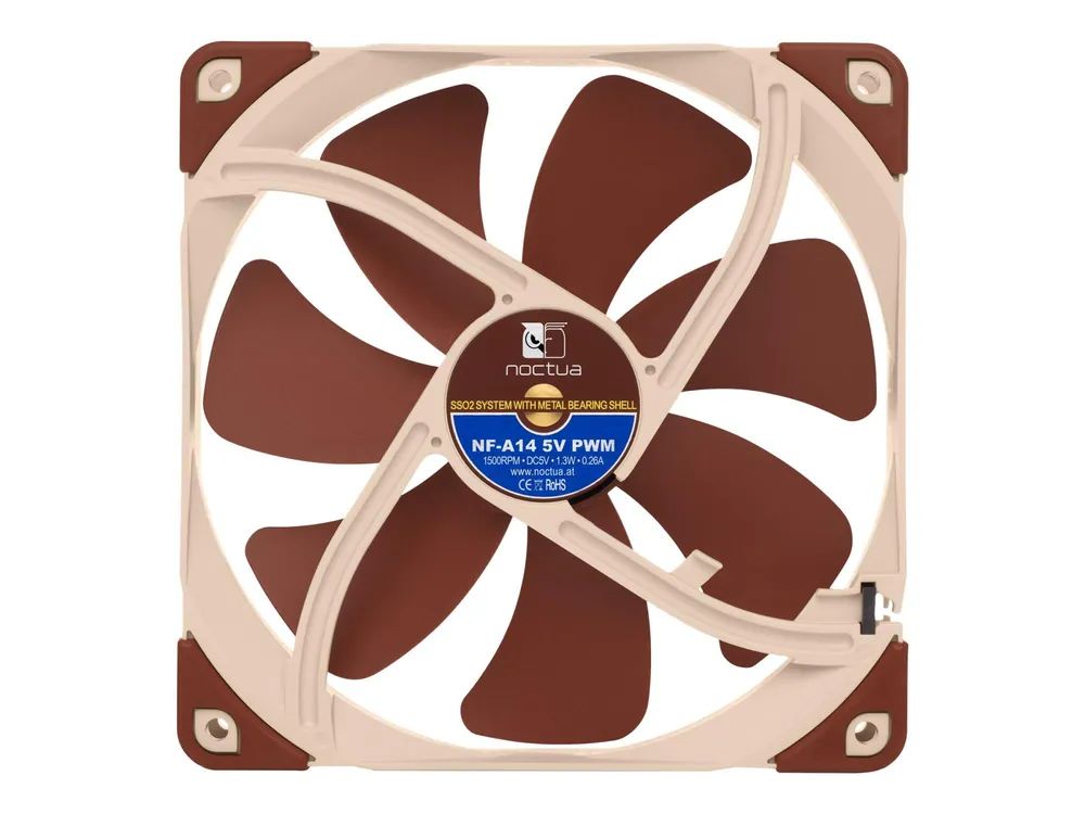 Noctua NF-A14 5V PWM - Gehäuselüfter - 140 mm