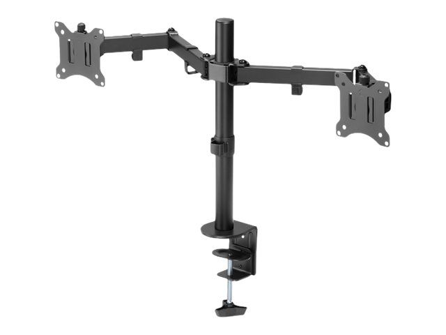DIGITUS Dual Monitorhalter mit Klemmbefestigung