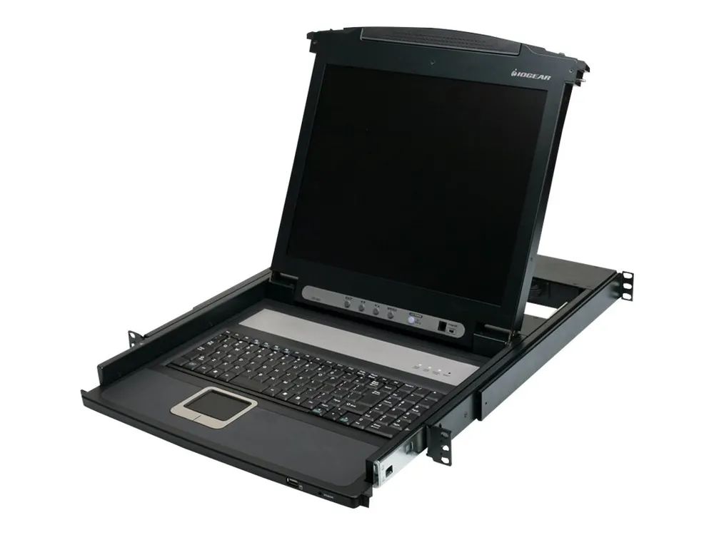 IOGEAR GCL1800 17" LCD Console - KVM-Konsole - PS/2, USB - 43.2 cm (17")