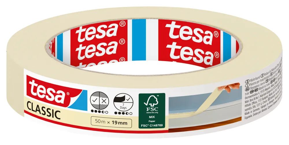 tesa® Malerband Classic 50 m x 19 mm