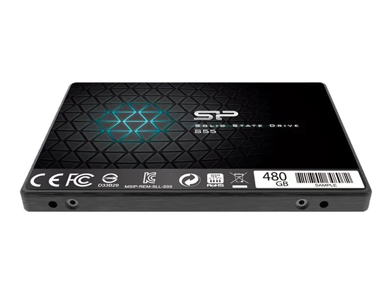 Silicon Power Slim S55 - SSD - 480 GB - intern - 2.5" (6.4 cm)