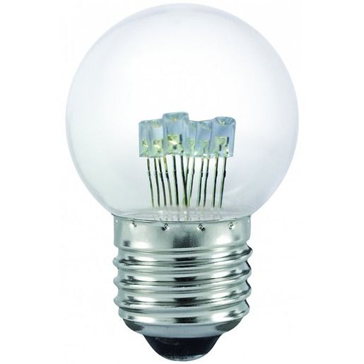 SpektraLed LED TROPFEN G45 1W 40LM 721 / SPEKTR DEKO LED IP44 KLAR 10007004
