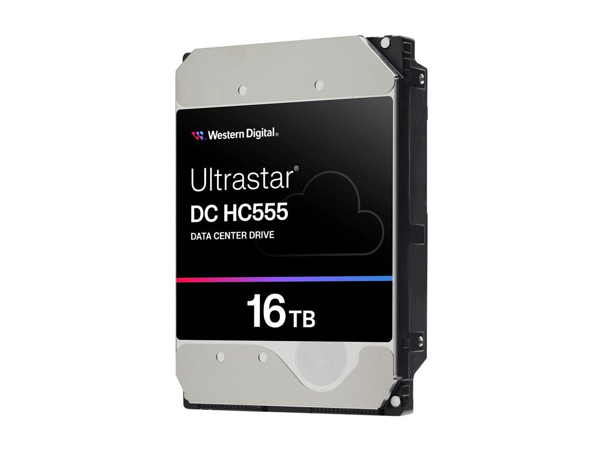 WD Ultrastar DC HC555 - Festplatte - Datencenter - 16 TB - intern - 3.5" (8.9 cm)
