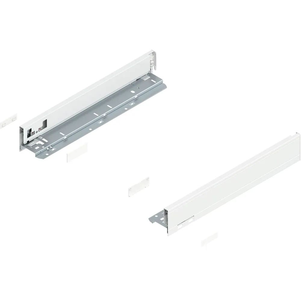 BLUM LEGRABOX pure Zarge Höhe N, NL 400, Seidenweiß-matt