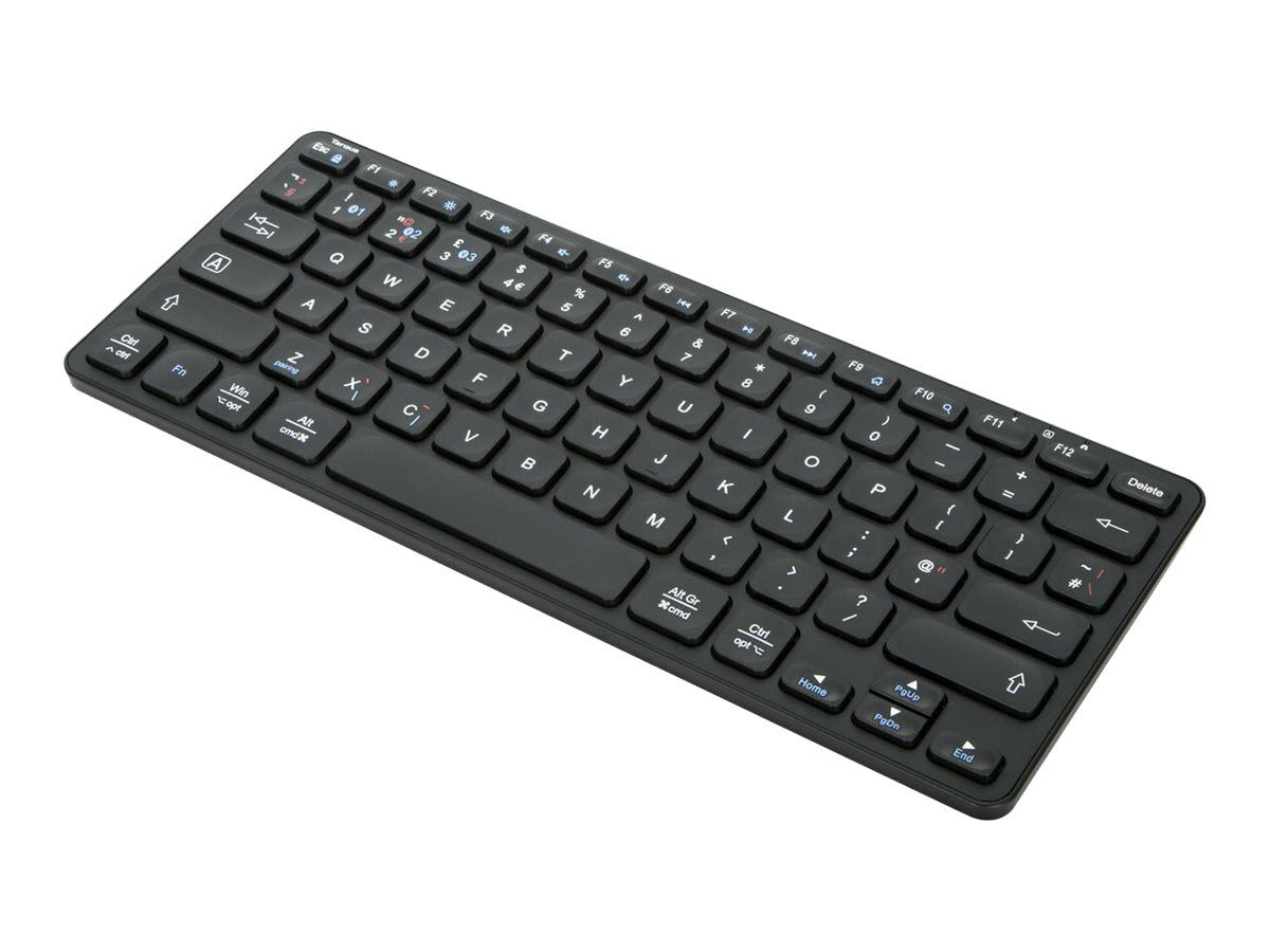 Targus Tastatur - kompakt, mehrgerätefähig, antimikrobiell