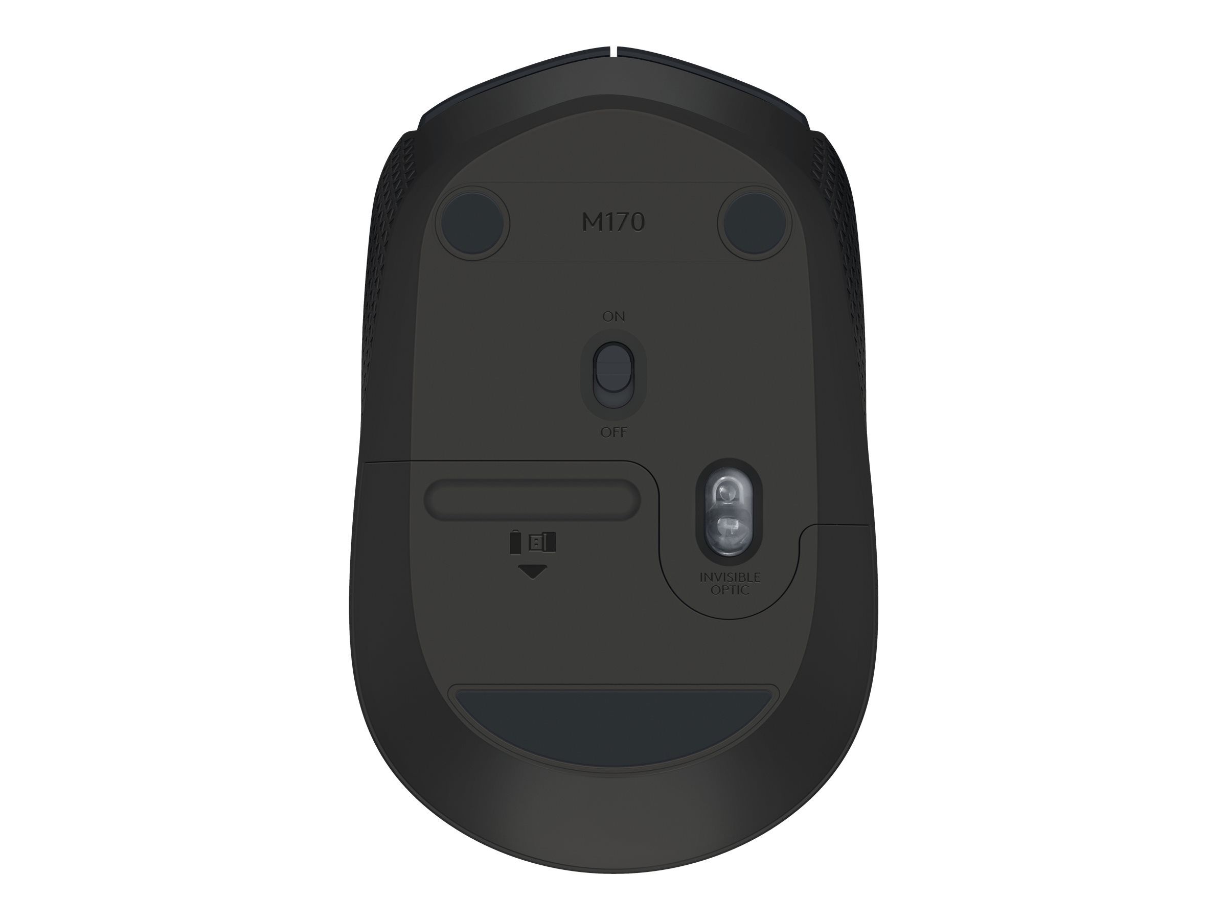Logitech B170 - Maus - optisch - 3 Tasten - kabellos - 2.4 GHz - kabelloser Empfänger (USB)