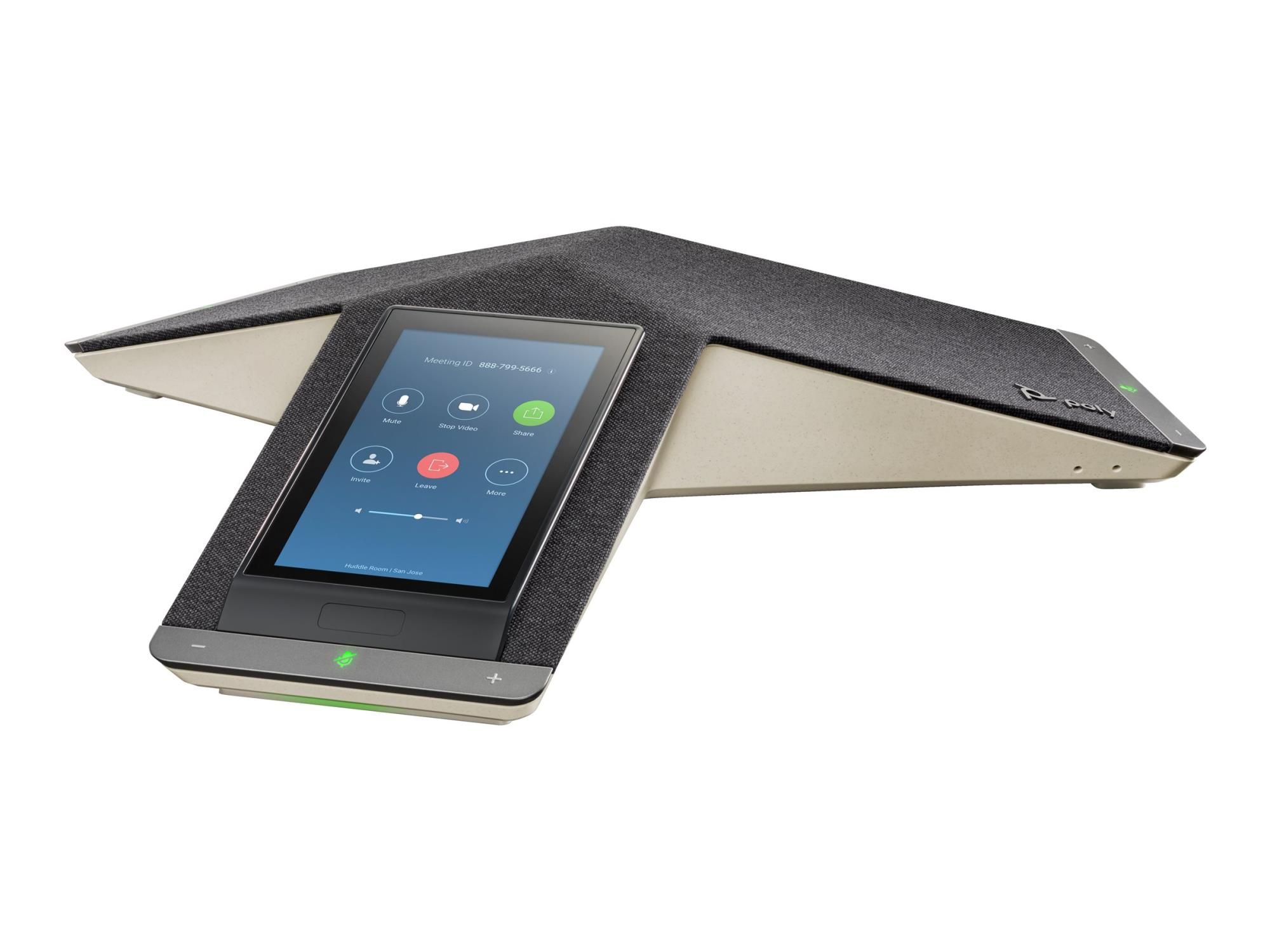 Poly Trio C60 NR - VoIP-Konferenztelefon - mit Bluetooth-Schnittstelle mit Rufnummernanzeige/Anklopffunktion - IEEE 802.11a/b/g/n (Wi-Fi)