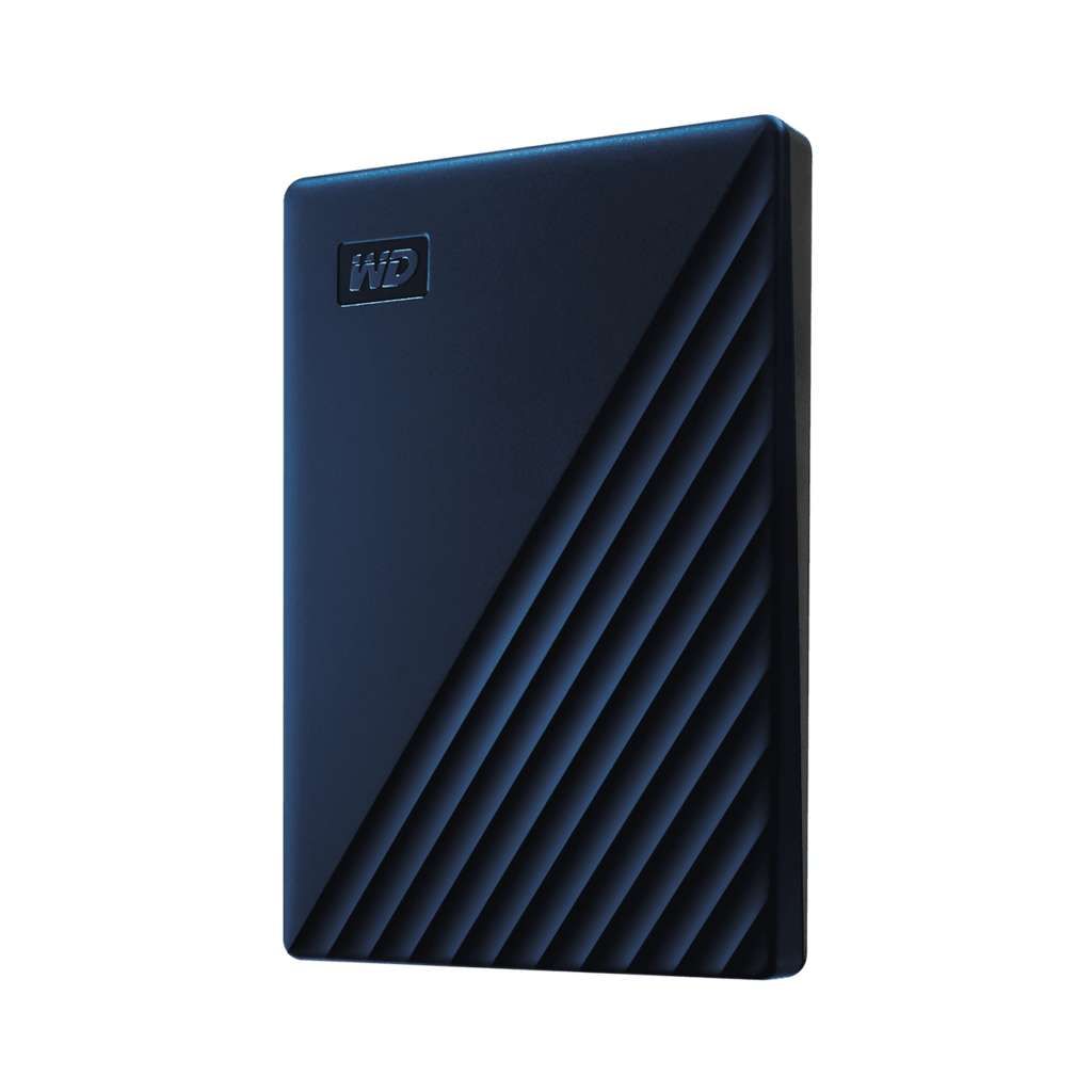 WD My Passport for Mac WDBA2F0040BBL - Festplatte - verschlüsselt - 4 TB - extern (tragbar)