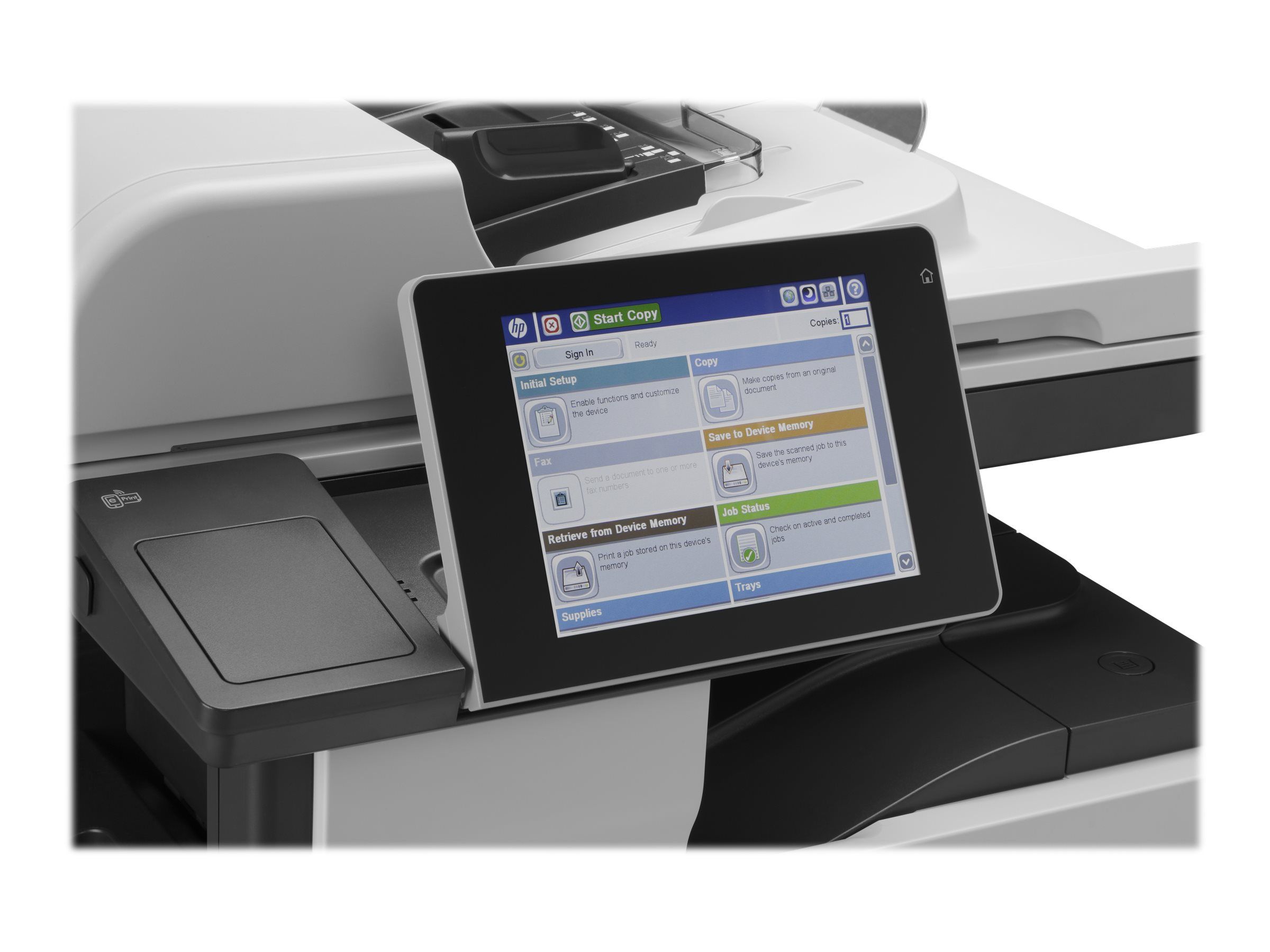 HP LaserJet Enterprise MFP M725dn - Multifunktionsdrucker - s/w - Laser - A3 (297 x 420 mm)
