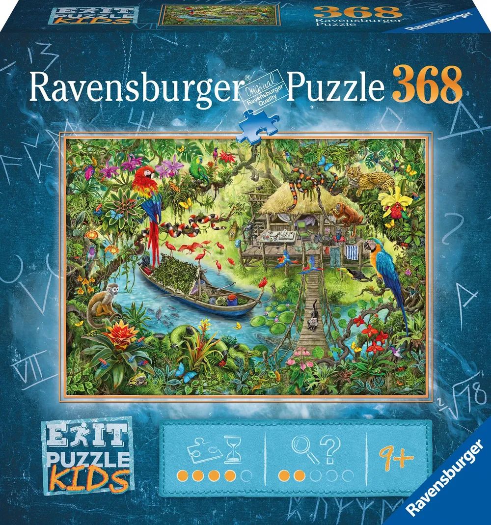 Ravensburger Die Dschungelexpedition - 368 Stück(e) - Kunst - 9 Jahr(e)