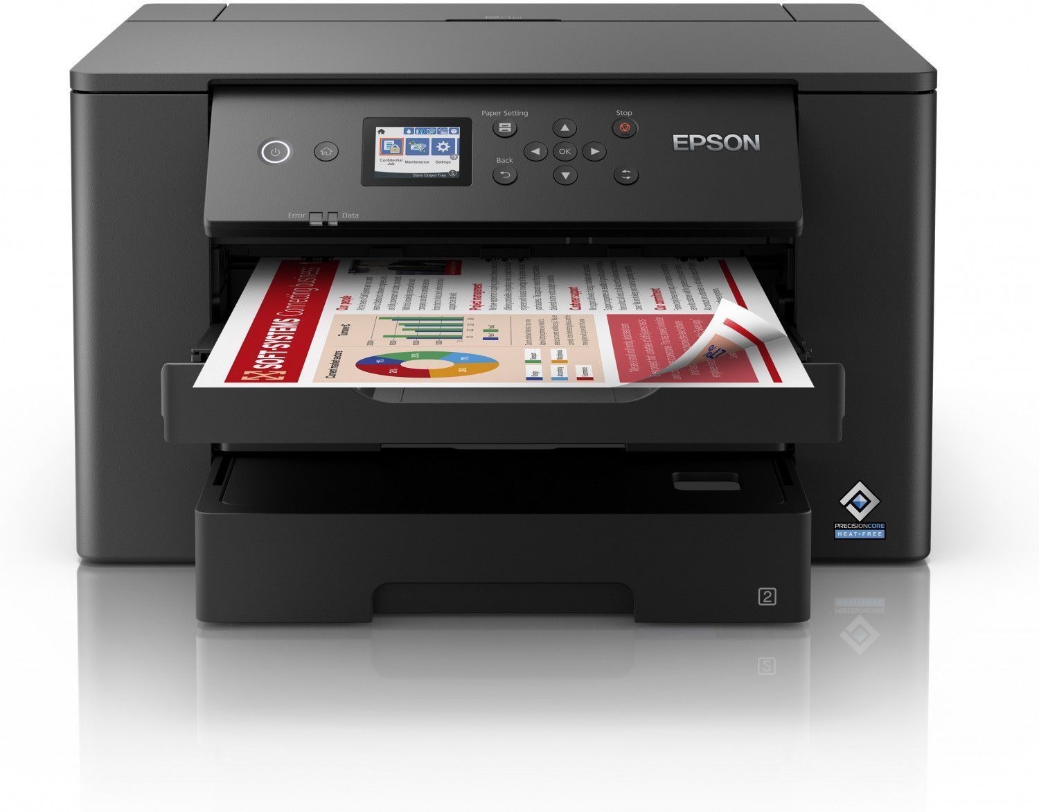 Epson WorkForce WF-7310DTW - Drucker - Farbe - Duplex - Tintenstrahl - A3 - 4.800 x 2.400 dpi - bis 
