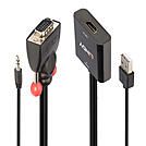 Lindy Videoadapter - HD-15 (VGA), USB (nur Strom)