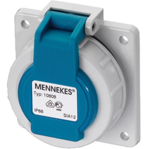 Mennekes SCHUKO-ANB.ST.D. BLAU 16A 2P / MENNEK AM 17006 IP68 AM 17006