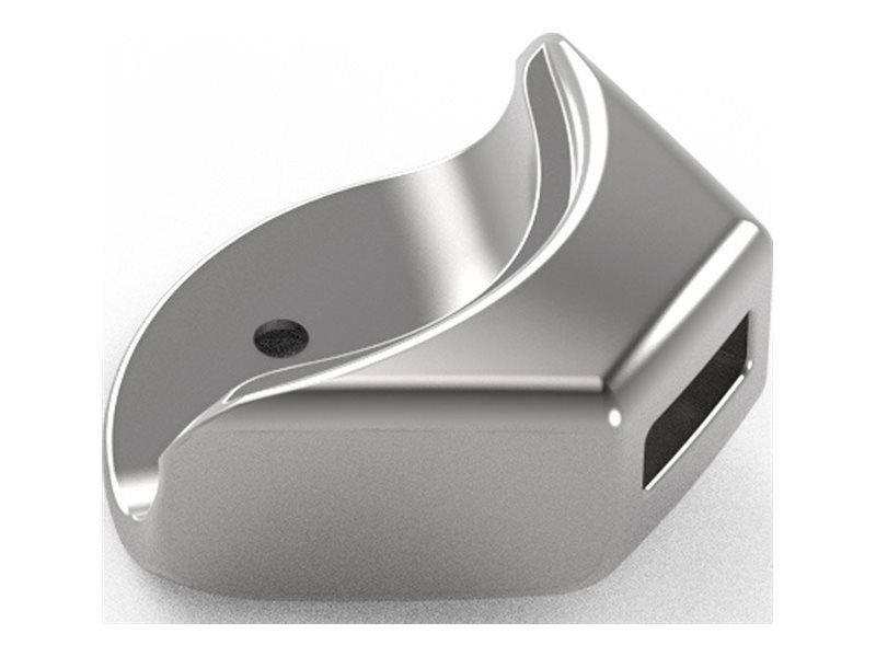 Compulocks Ledge Lock Adapter for MacBook Air 15" M2-M4 Silver - Systemsicherheitssperre - für Apple MacBook Air (15.3 Zoll, M2, Mitte 2023)