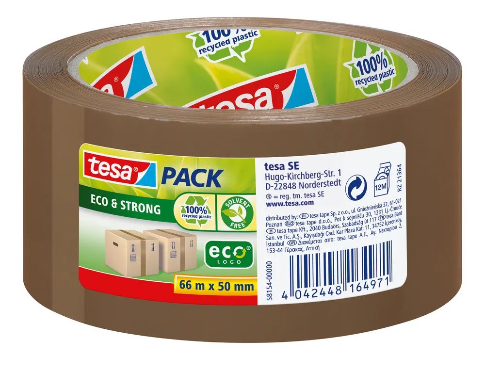 Tesa Tesapack Eco & Strong - Packband - 50 mm x 66 m