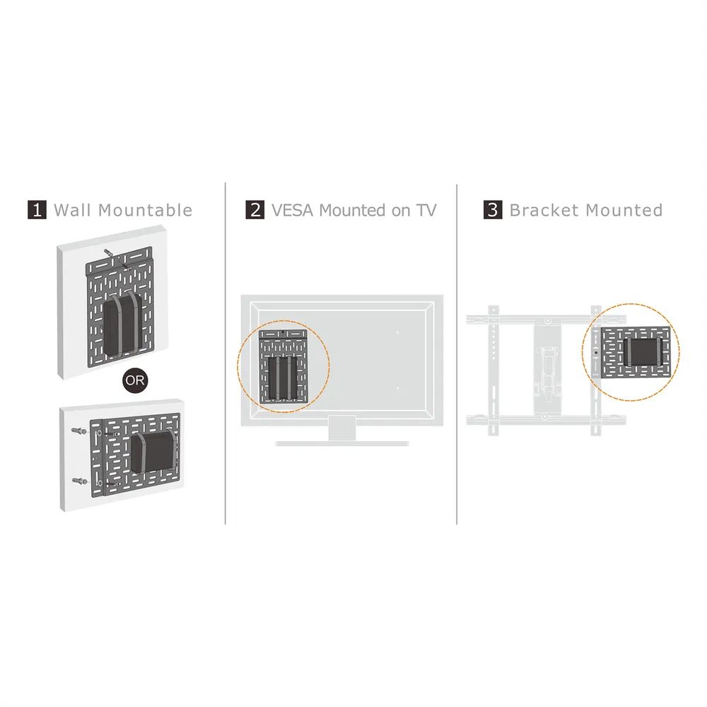 ROLINE Media-Player Halterung, gross (340 x 224 mm), bis 5 kg