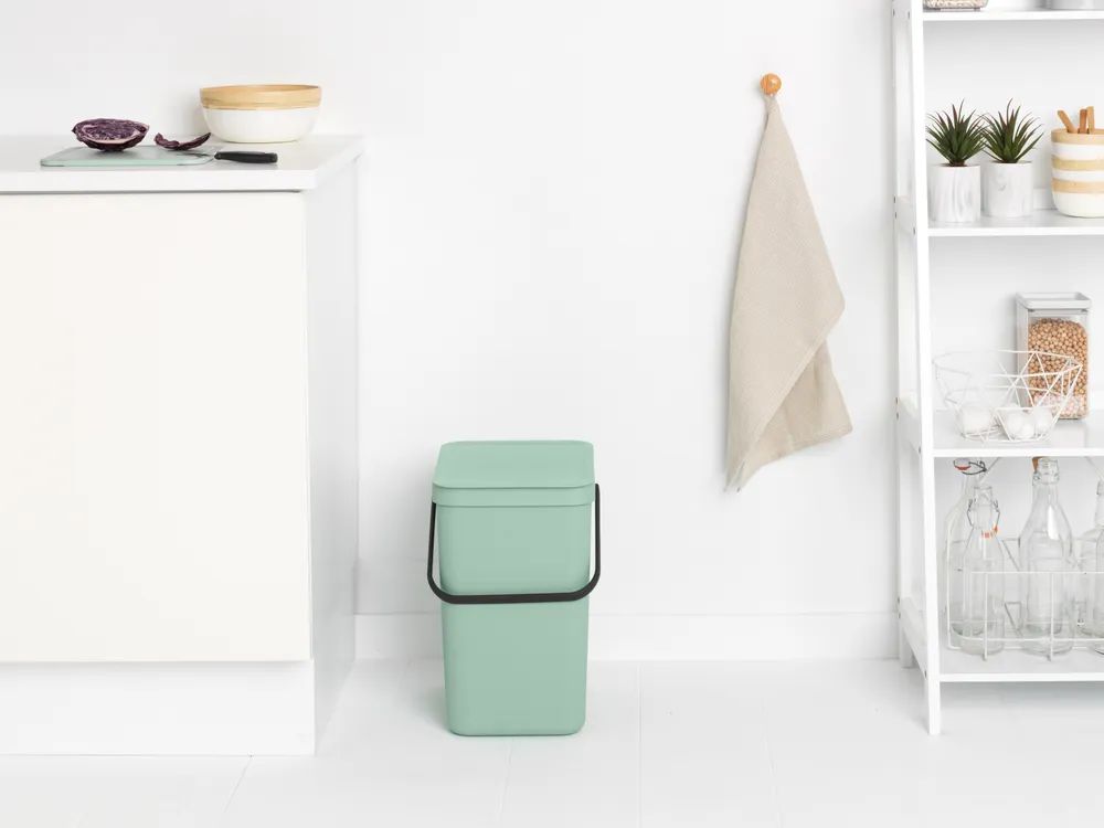 Brabantia Abfallbehälter 'Sort & Go', 25L - Jade Green