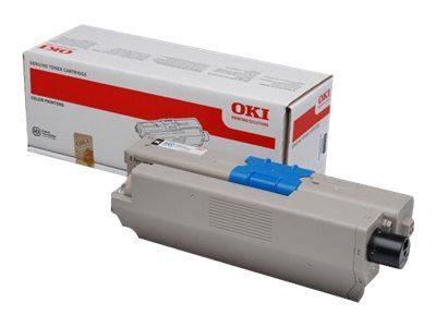 OKI Schwarz - original - Tonerpatrone - für OKI MC562dn, MC562dnw, MC562w