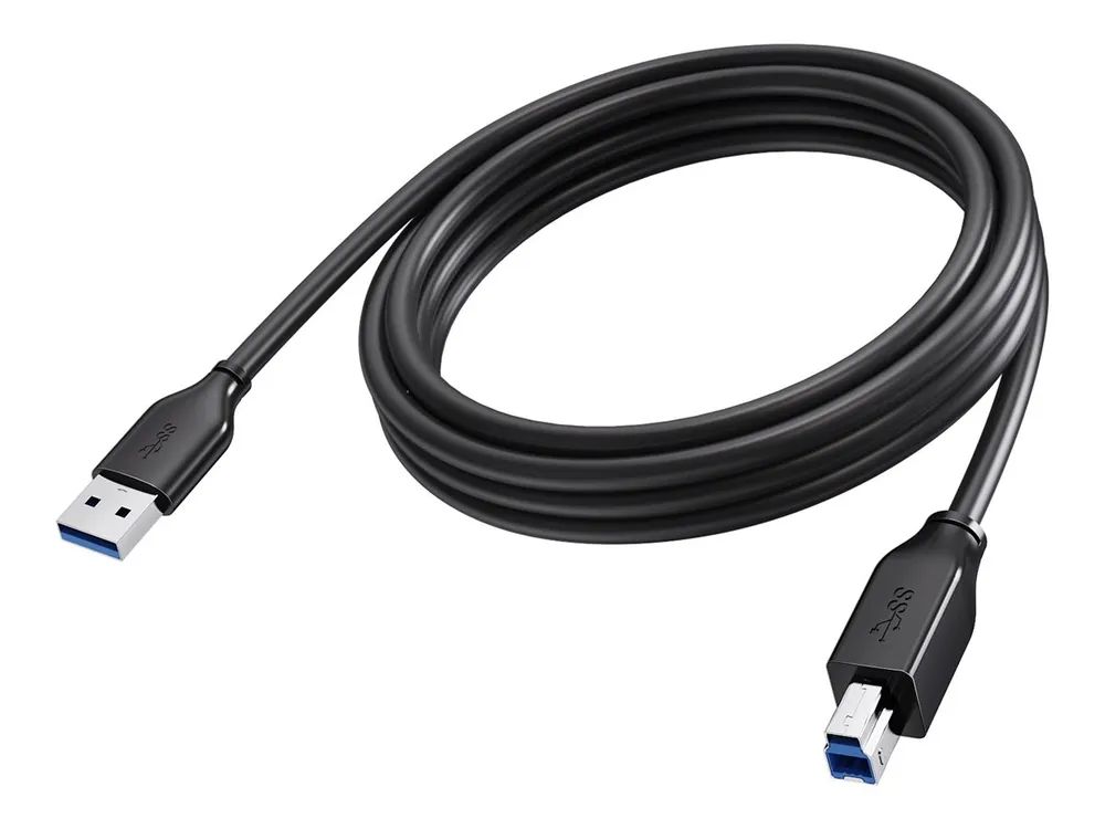 TECH DATA Vision - USB-Kabel - USB Typ A (M) zu USB Type B (M) 3m
