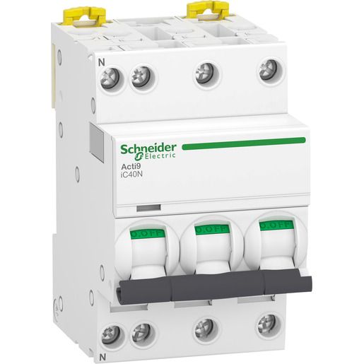 Schneider Electric A9 IC40N 3PN B 10A 6000A/10KA / SCHN.E A9P44710