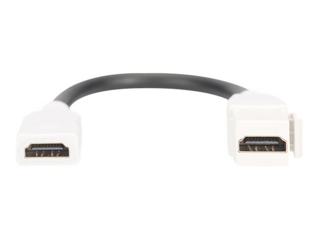 DIGITUS HDMI 2.0 Keystone Modul mit 12 cm Zuleitung (Buchse/Buchse)