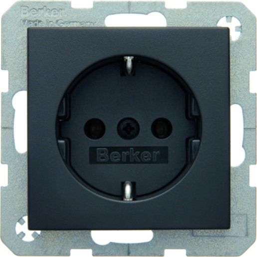 Berker SCHUKO ANTHRAZIT / BERKER 47431606 B.1/B.3 47431606
