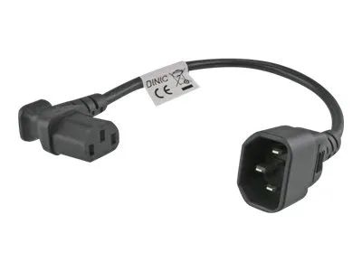 MicroConnect PEA1416 - 0,3 m - C13-Koppler - C14-Koppler - H05VV-F - 250 V - 10 A