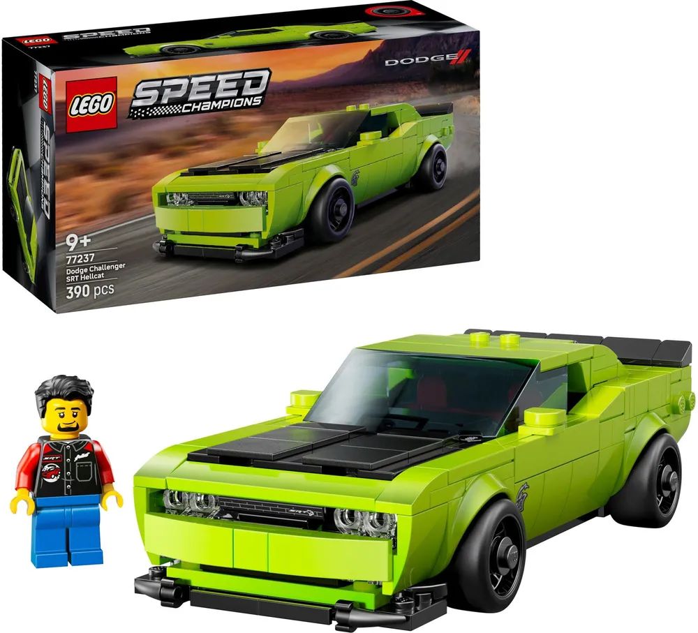 LEGO 77237 - Dodge Challenger SRT Hellcat Sportwagen