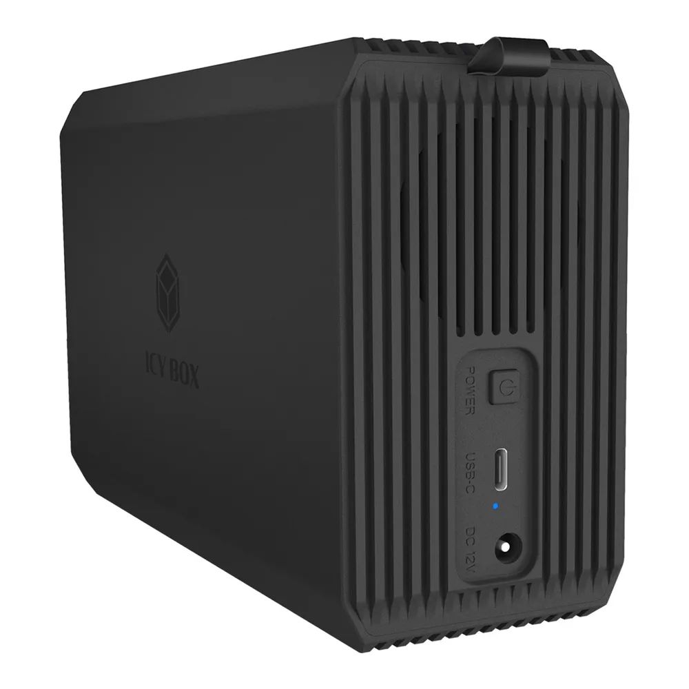 ICY BOX Raid System für 2-Bay 2.5''/3.5'' SATA HDD/SSD - Laufwerks-Gehäuse - 2,5"