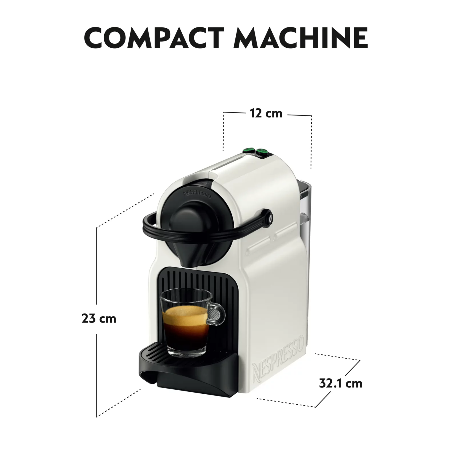 Krups Nespresso Inissia Weiß XN1001