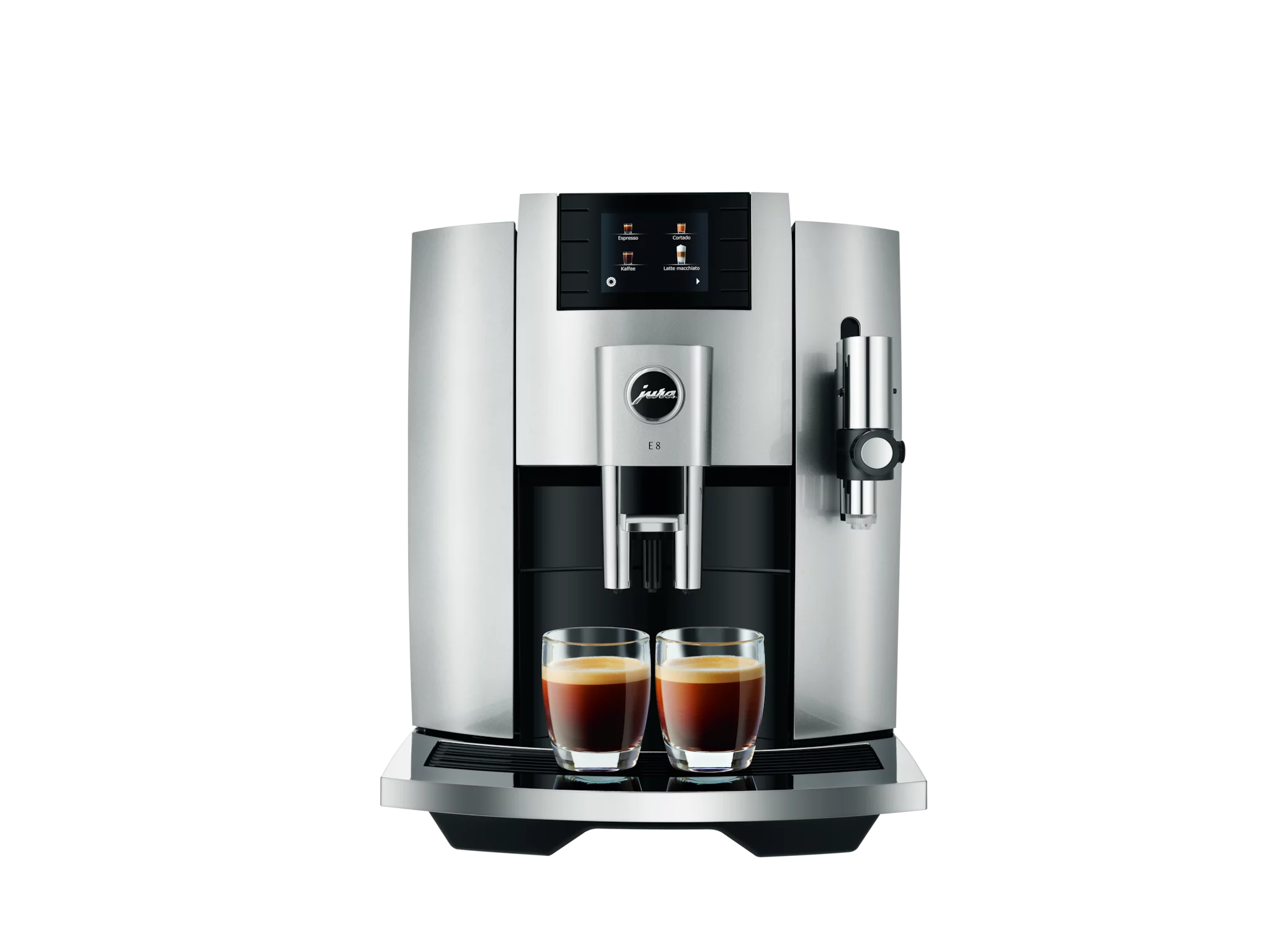 Jura E8 Moonlight Silver EB OPEN-BOX