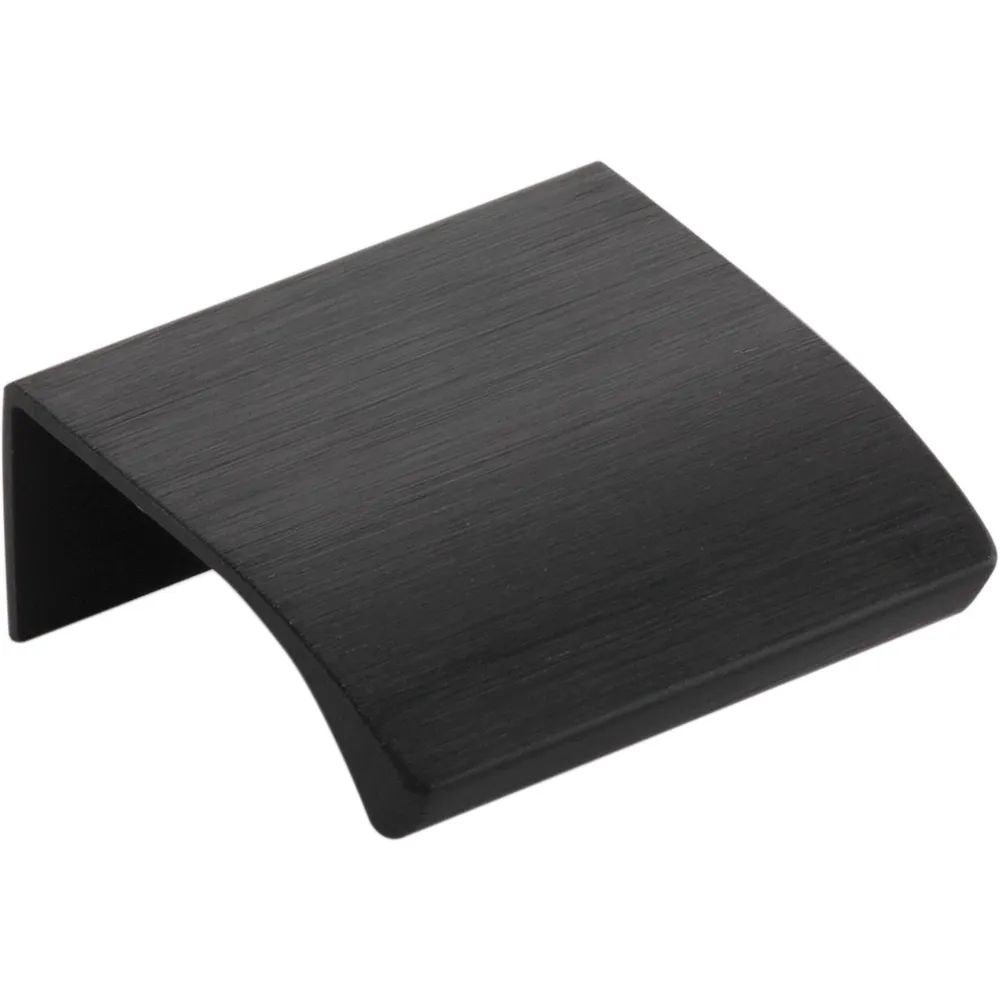 Furnipart Griffleiste Edge Straight LA 20 mm, Länge 40 mm, Aluminium schwarz matt