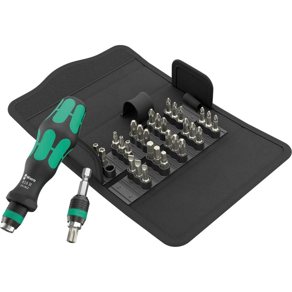 WERA Bit-Satz Kraftform Kompakt 70 Universal 33-teilig