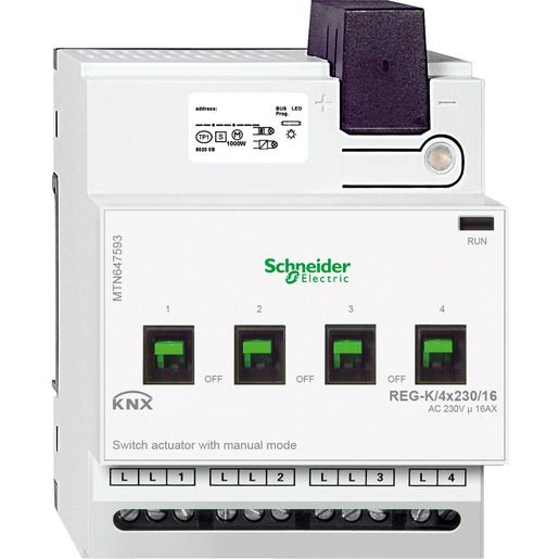 Schneider Electric SCHALTAKT. REG-K/4X230/16 HAND / SCHN.E MTN647593
