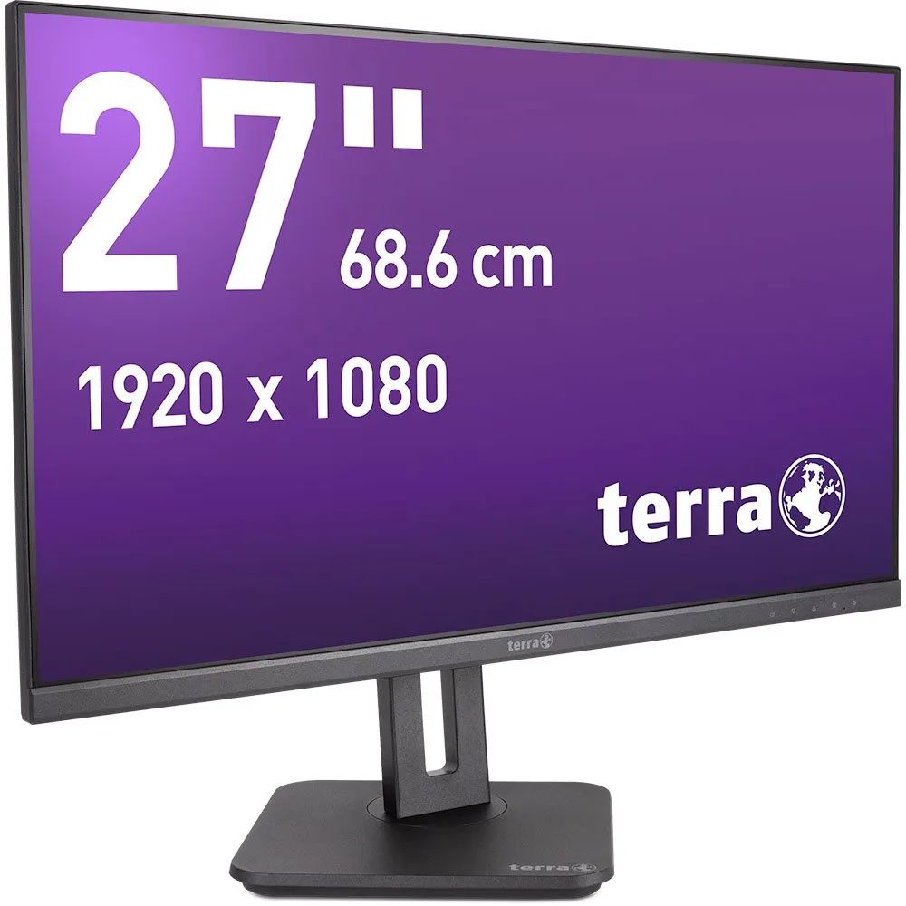 TERRA LCD/LED 2748W PV V4 schwarz HDMI/DP/USB-C GREENLINE PLUS - Flachbildschirm (TFT/LCD) - 68,6 cm